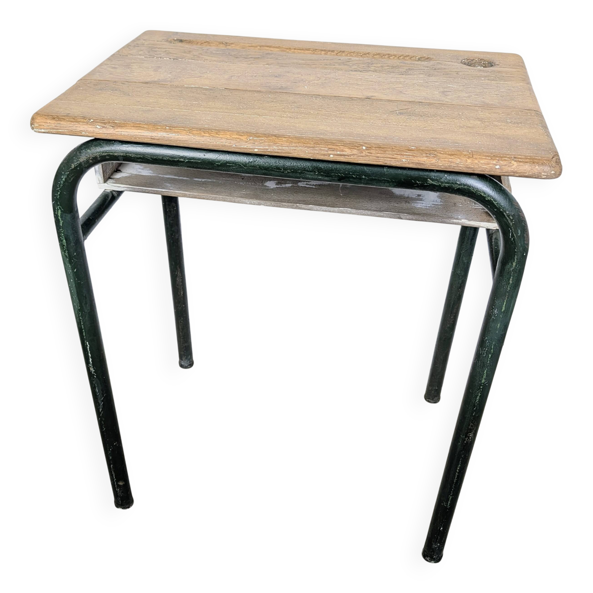 Vintage desk for a large schoolboy.