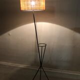 Vintage tripod floor lamp