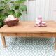Table basse ancienne en bois