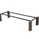 Vintage coffee table 'Fish' brutalist