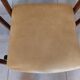 4 sled chairs, vintage