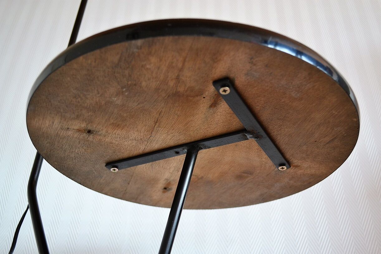 Vintage shelf reading floor lamp 1970