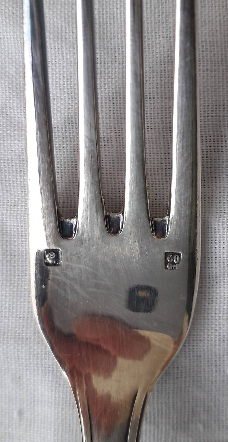 Silver-plated cutlery