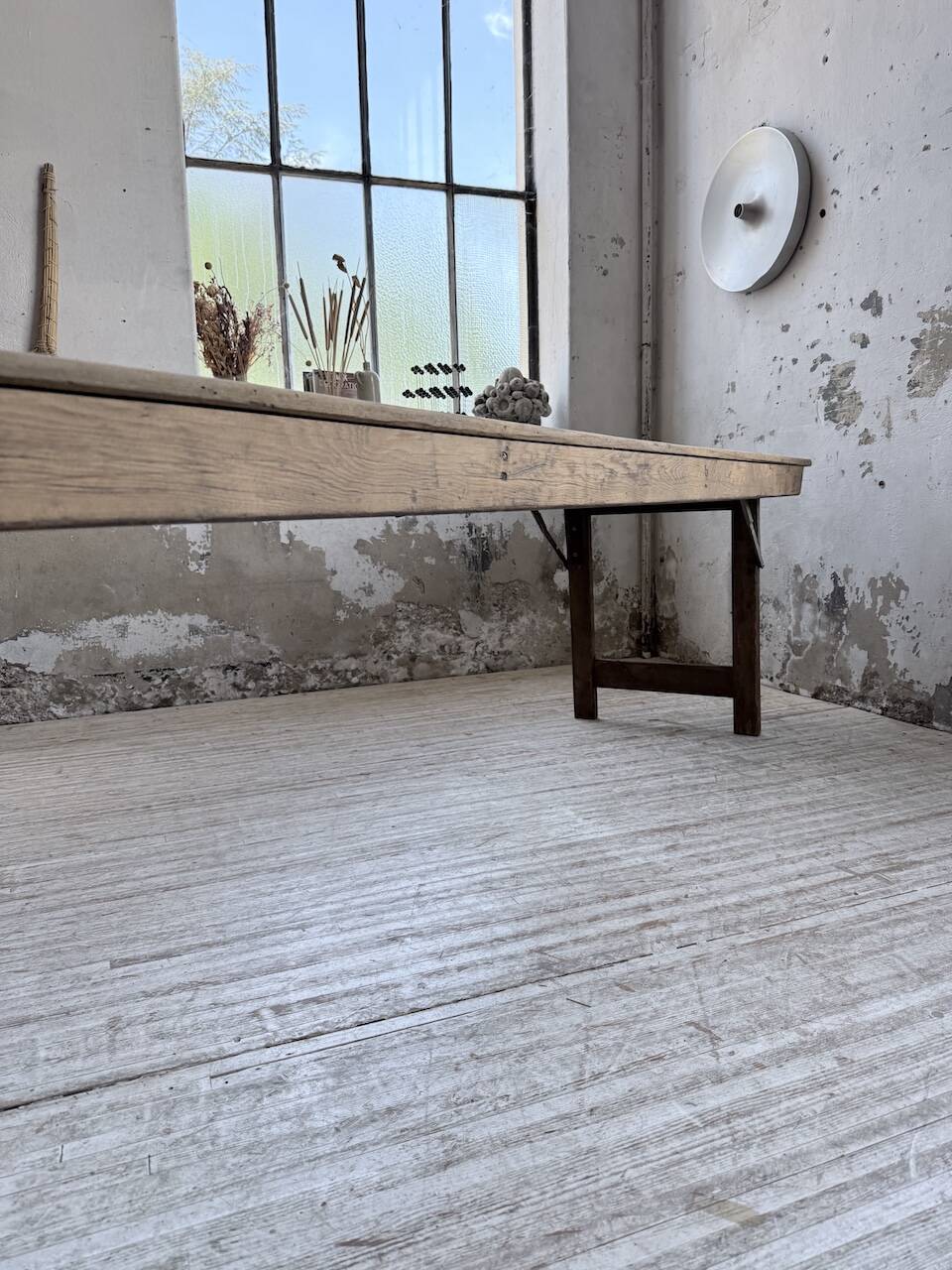 1950 XL folding farmhouse table in pine