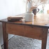 Old-spirited coffee table farm table
