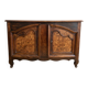 Antique storage furniture in walnut and walnut burl.