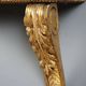 Old carved and gilded wooden console, Italy, 19th century.