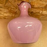 Ancien Vase Soliflore Opaline Rose Vintage