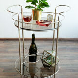 Vintage Czechoslovakian serving bar cart, 1970s