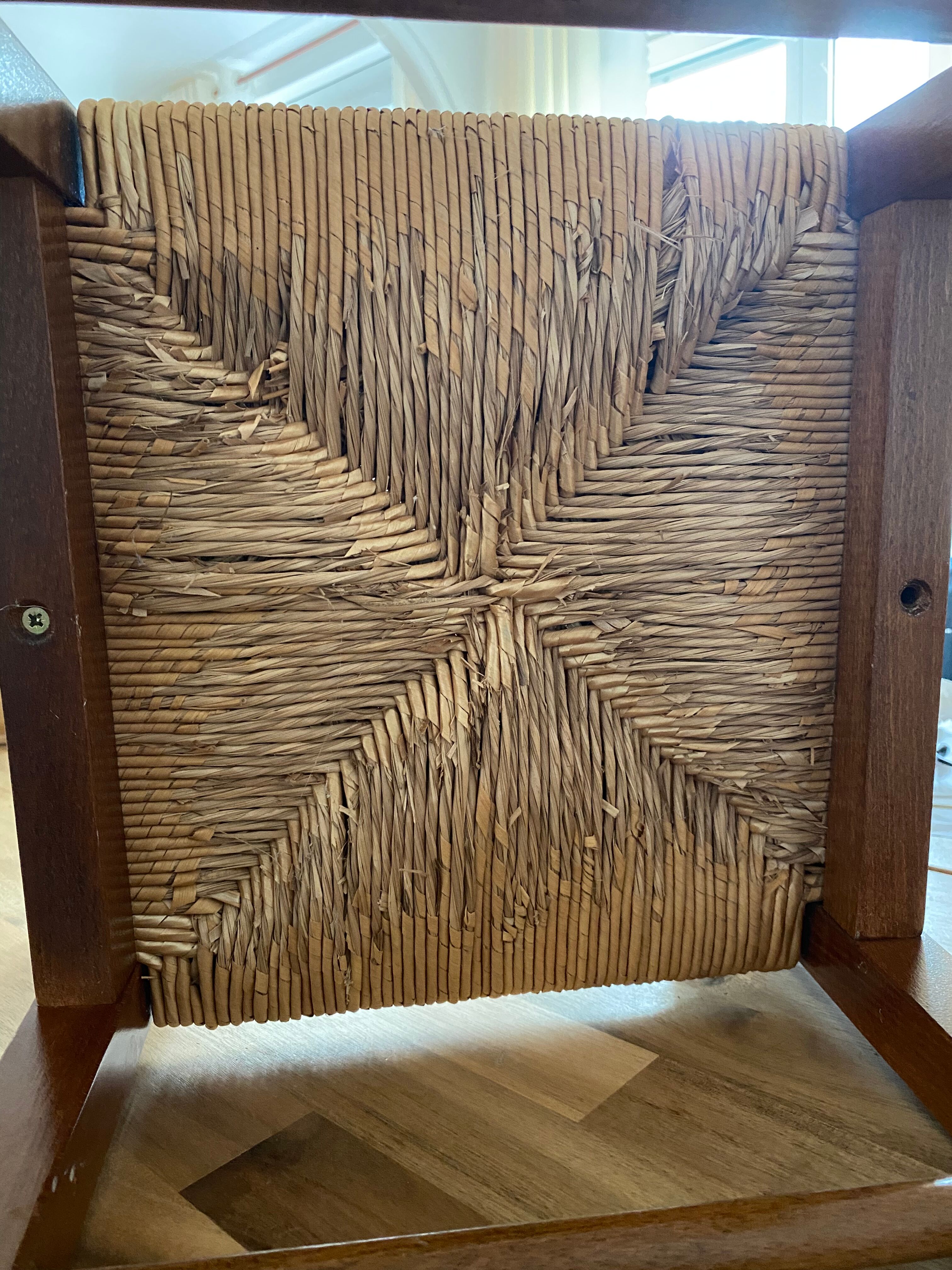 Vintage mulched children's chair