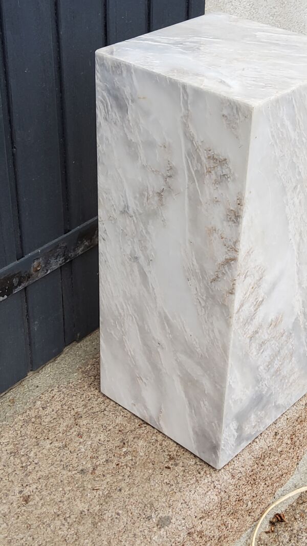 Lampe Georgia Jacob Ophélie et sa colonne en marbre