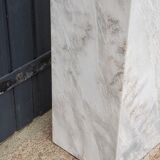 Lamp Georgia Jacob Ophélie and its marble column