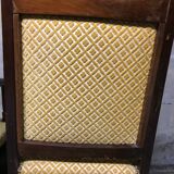 Pair of armchairs catering Empire mahogany 19th