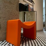 Stool M stool ultra design contempo seat orange by Marzais Creations
