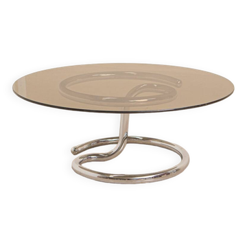 Table basse "Anaconda" par Paul Tuttle pour Strässle 80's