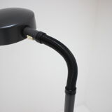 1970s retro vintage freestanding Dijkstra bowl shaped reading floor lamp