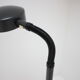 1970s retro vintage freestanding Dijkstra bowl shaped reading floor lamp