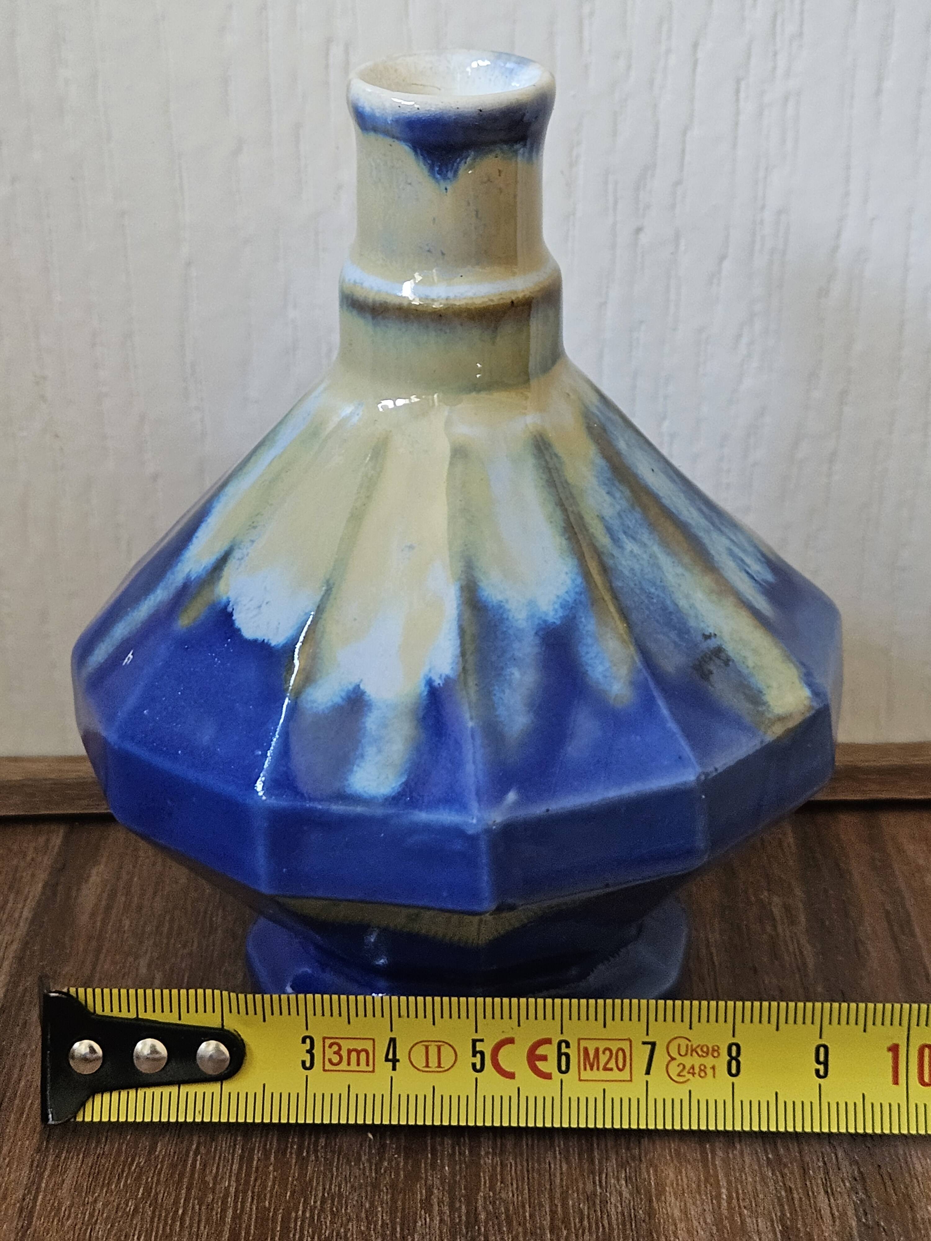 Art Deco glazed stoneware vase - Alpho