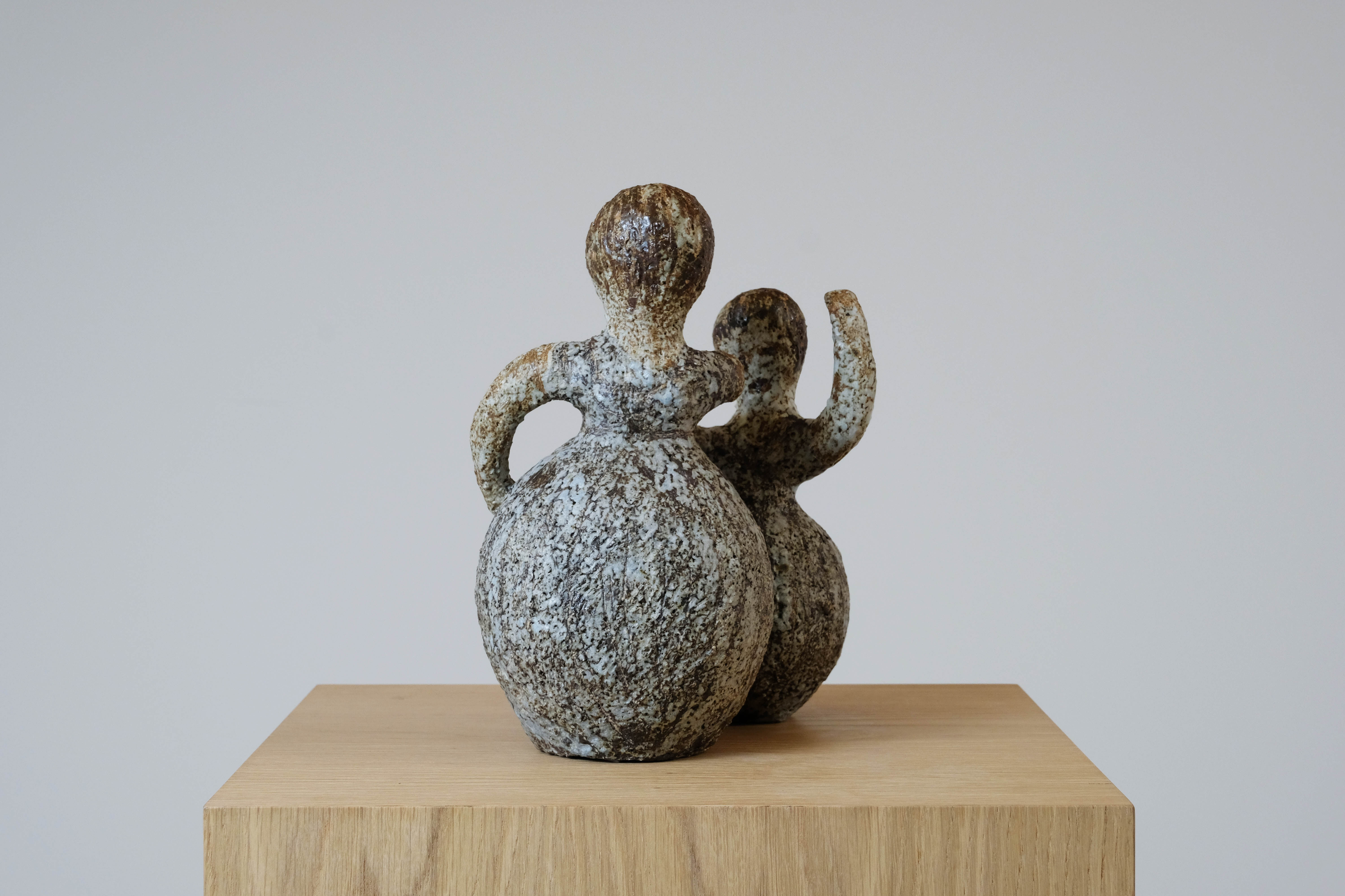 Sculpture "les danseuses"  en céramique des années 70