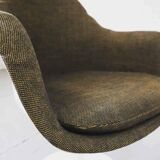Set of two Eero Saarinen swivel Tulip Armchairs model 150, 1970's