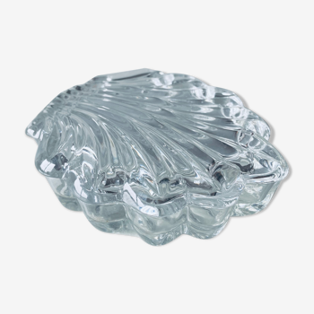 Boîte en verre forme coquillage