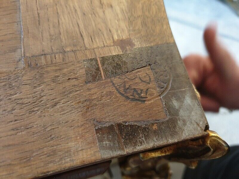 Secretary rosewood stamped