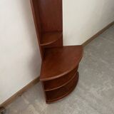 Vintage wooden corner cabinet