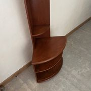 Vintage wooden corner cabinet