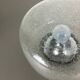 Cone Ice Glass Bubble Wall Light Made by Hillebrand Leuchten, Germany