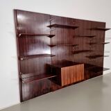 Wall unit by Finn Juhl for Bovirke, Denmark, 1960s.