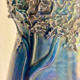 Charles Maes art nouveau ceramic vase in Sint-Amandsberg / Ghent in Belgium