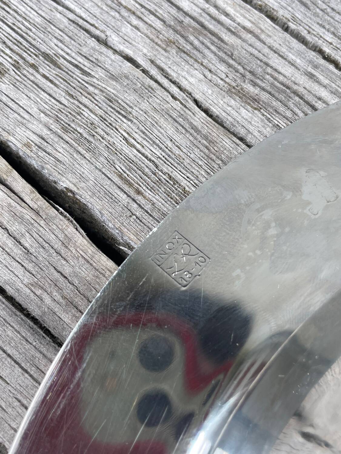 Plat compartimenté en inox Rémy Letang