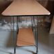 Side table, trolley on wheels