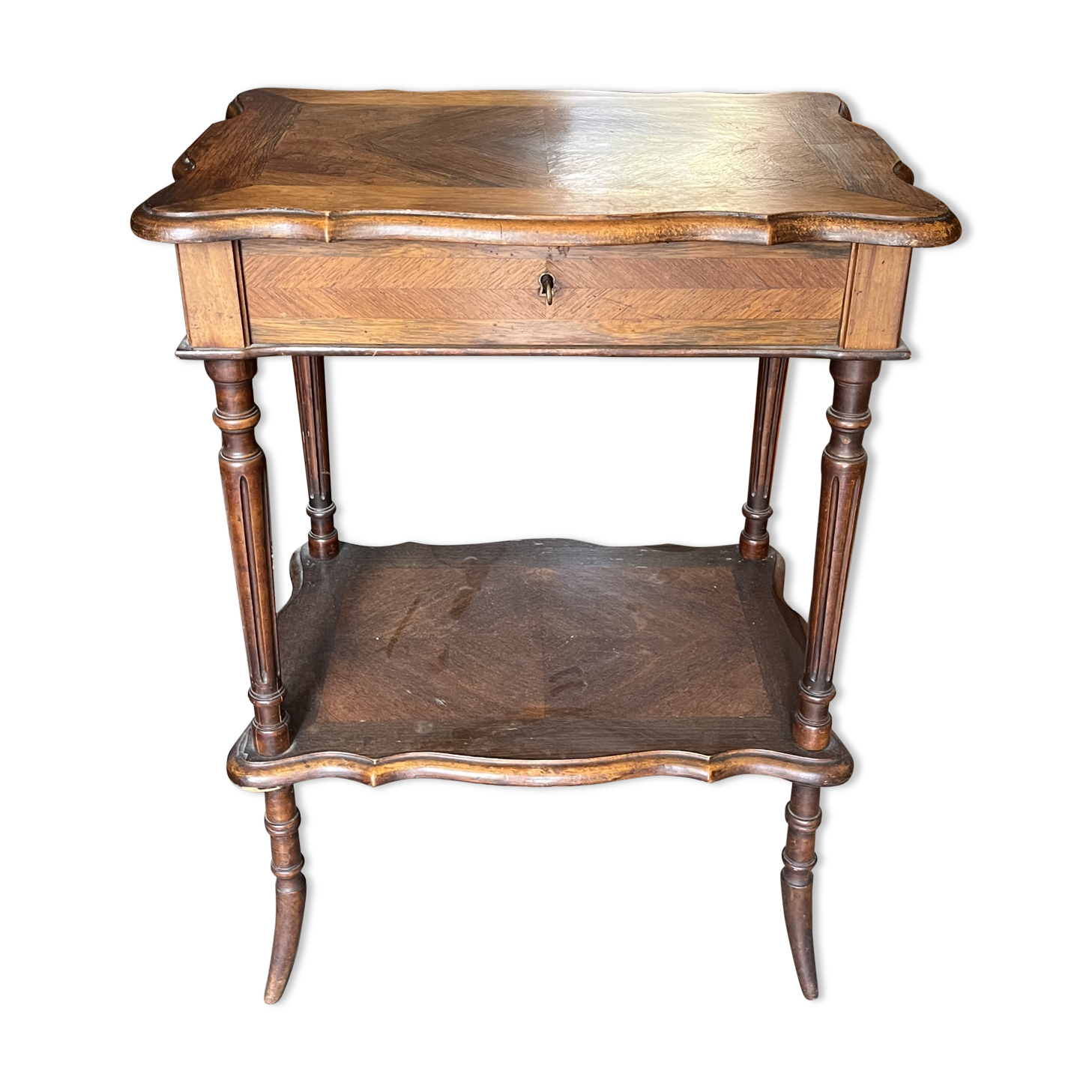 Old wooden seamstress