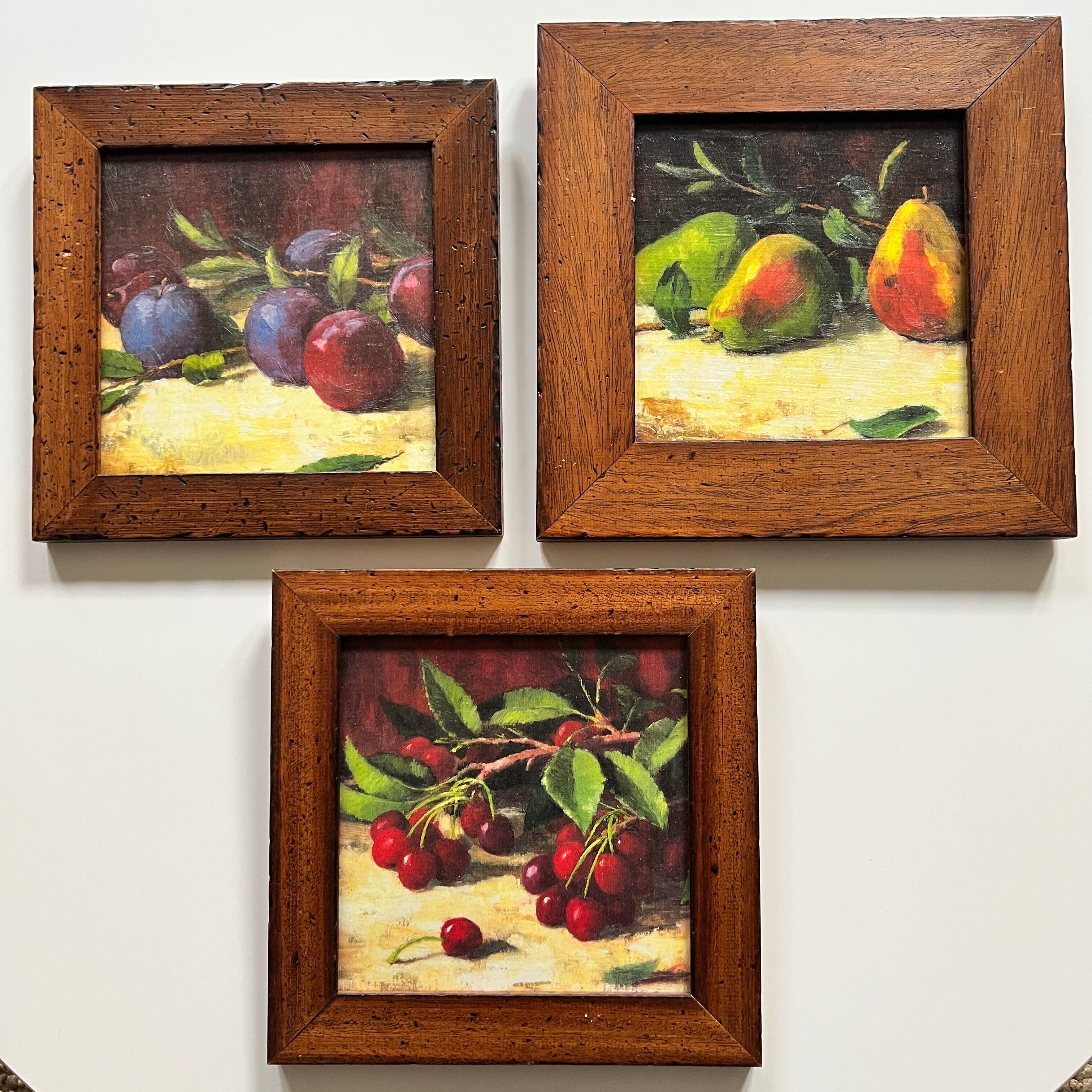 Still life triptych