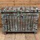 console - coffre de mariage en teck birman
