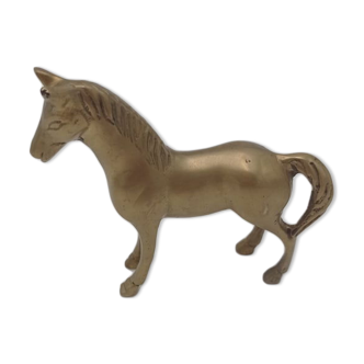 Brass horse