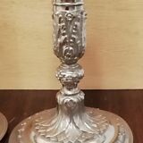 Pair of candlesticks in taste Louis XVl