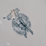 Set of 7 Terre de fer plates