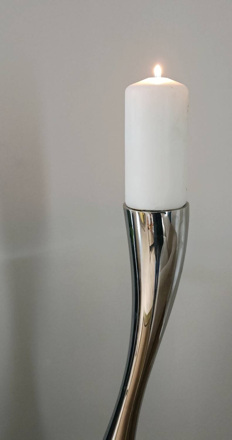 Grand bougeoir de sol Georg Jensen