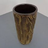 Large Brutalist Ceramic Umbrella Stand, Italy, 1960s