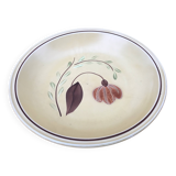 1960s Deep serving dish Ateliers du Revernay France Matte stoneware