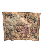 Tapisserie murale vintage Marc Waymel La Chasse Royale