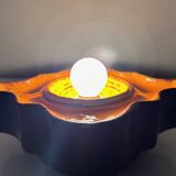 Vintage ceramic wall lamp, Hustadt wall lamp, Pop Art