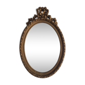 Miroir en bois doré