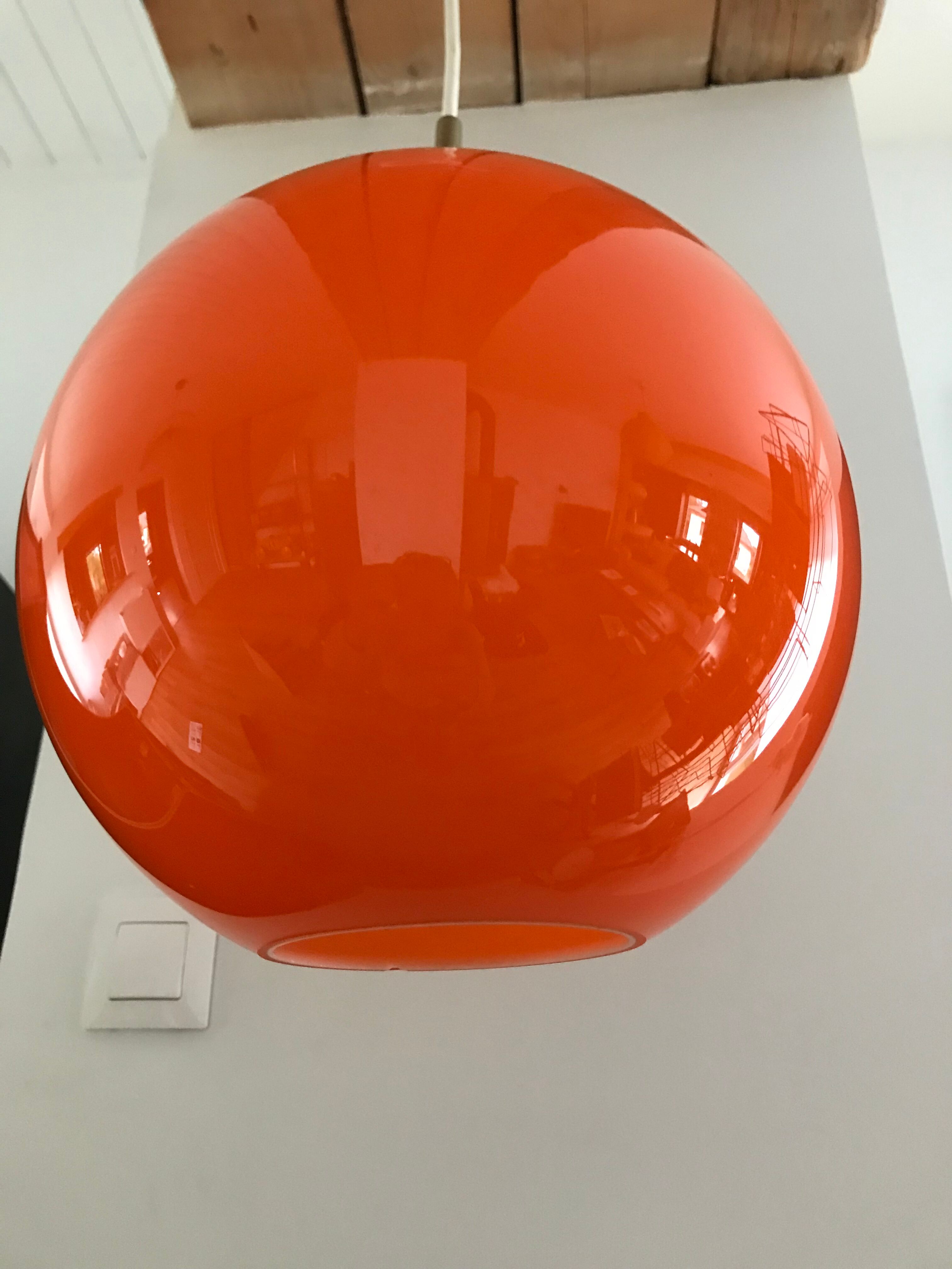 Ball lamp from the 70s