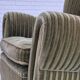 1960s, Danish relax armchair, original condition, green furniture velour.