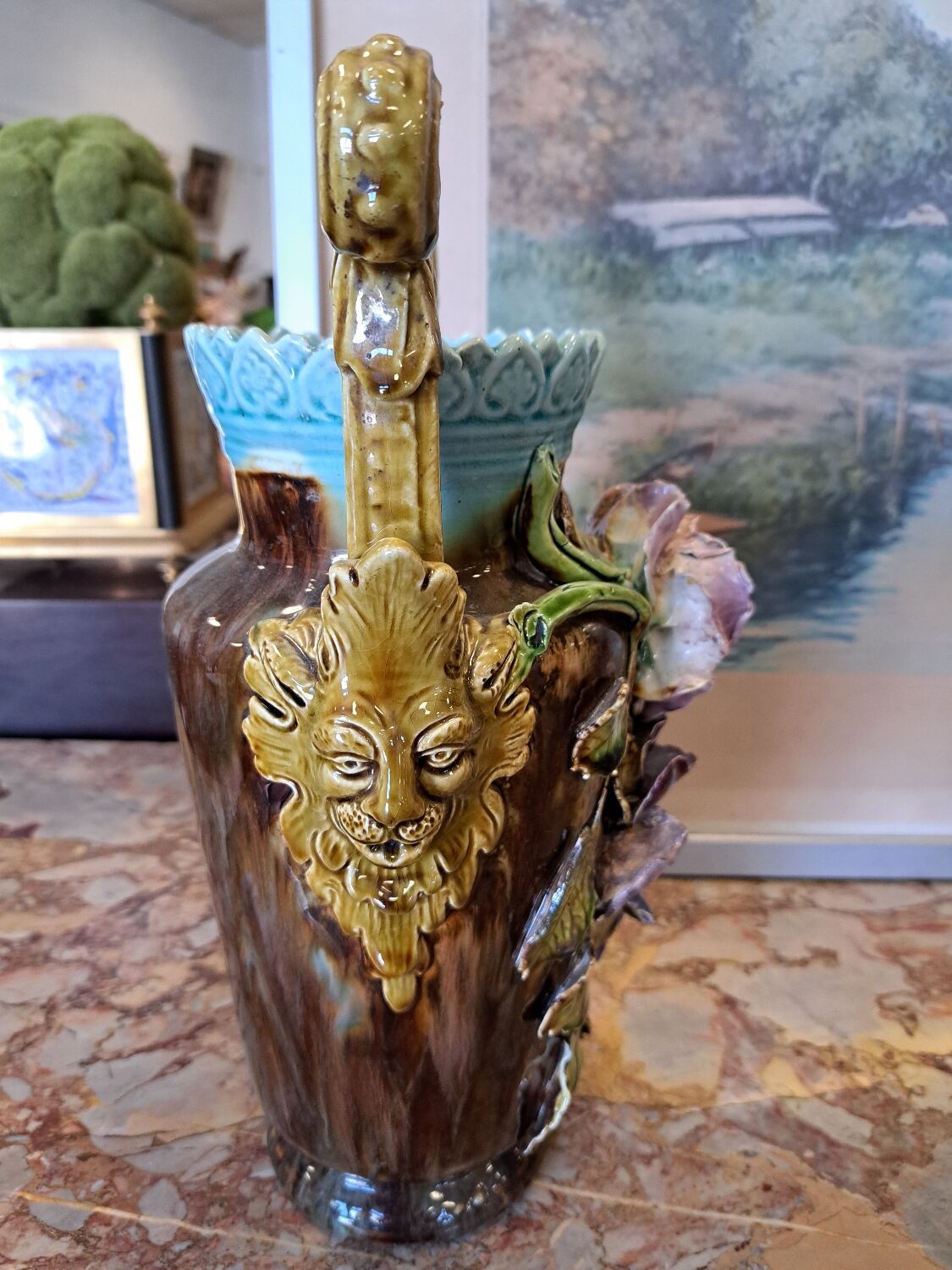 Slip vase