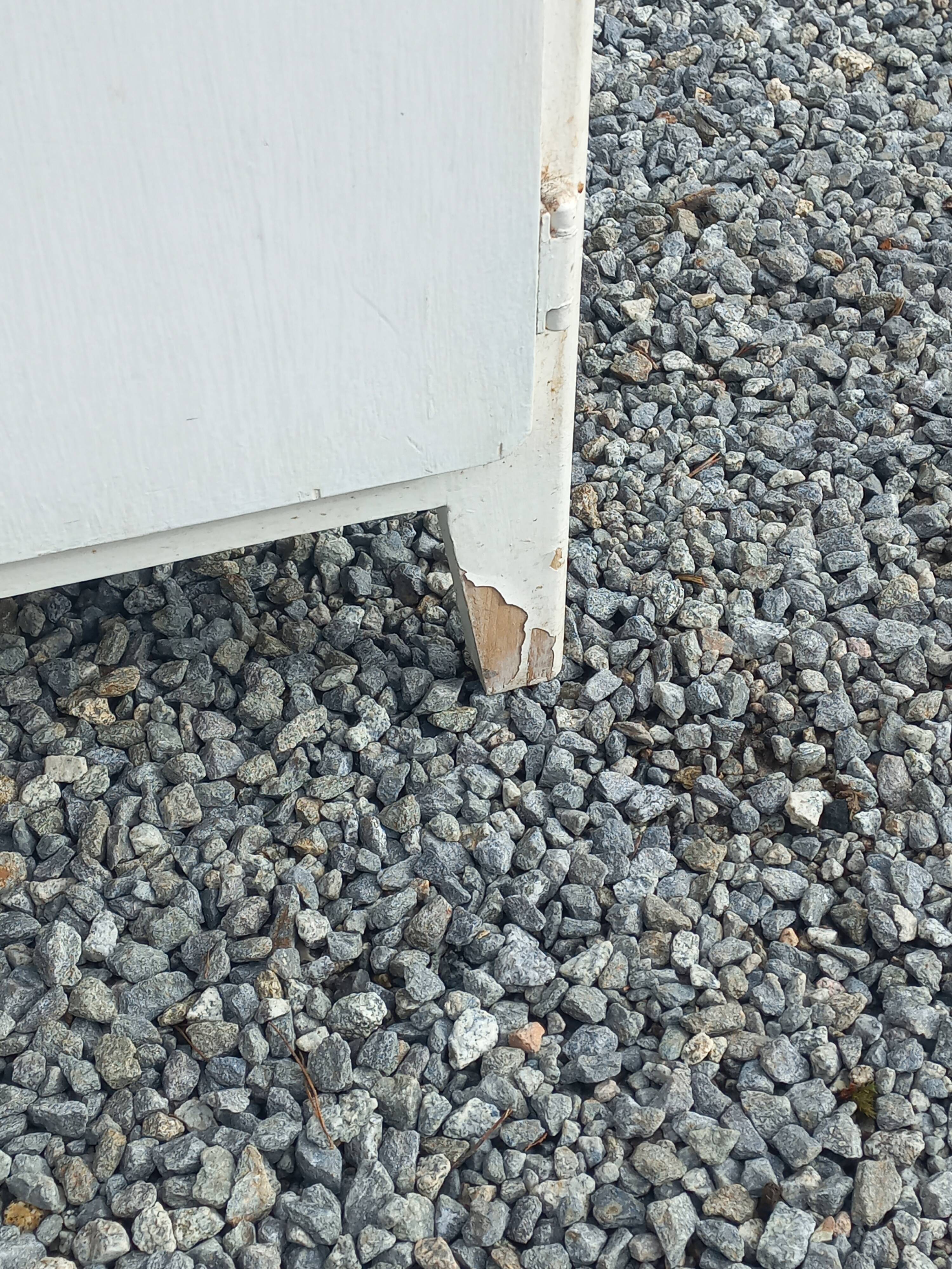 Buffet parisien patine blanche des années 50