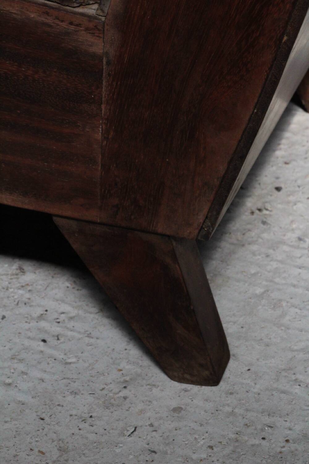 Art Deco design armchair all wood 1930